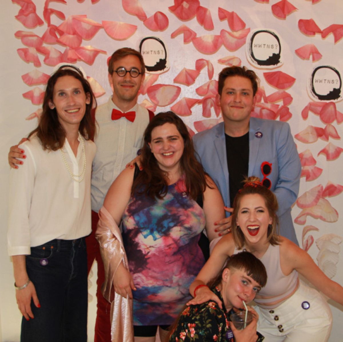 (L-R) Jack Scaletta, Sam Hood Adrain, Madeline Wall, Eliah Eason, James Clements and Ana Cristina Schuler | photo by Joe Pietropaolo (c) WWTNS at 